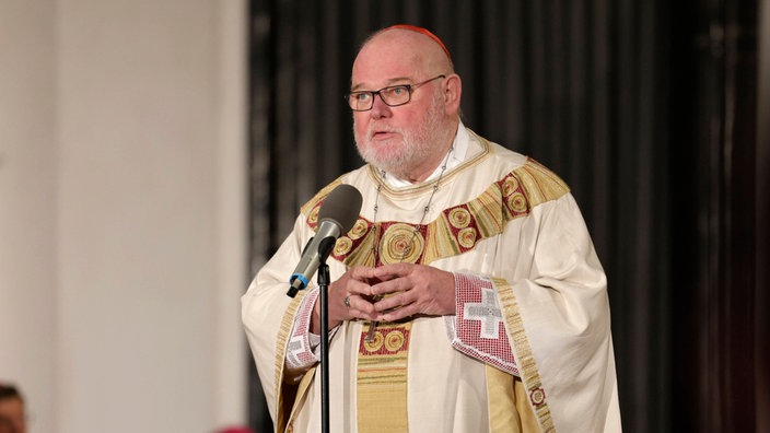 Reinhard Kardinal Marx beim Gedächtnisgottesdienst für die verstorbenen Mitglieder der Deutschen Bischofskonferenz