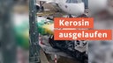 Tankwagen am Düsseldorfer Flughafen ausgelaufen