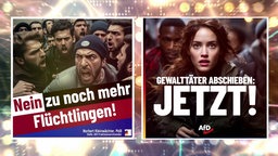 KI: Collage künstlich erzeugter Plakate