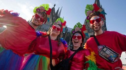 Kölner Karneval am Dom