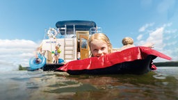 Urlaub auf dem Hausboot.