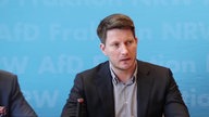 Martin Vincentz (AfD) in der Pressekonferenz vor der aktuelle Landtagssitzung