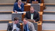 AfD-Fraktion im Landtag bei der Sitzung am 24.01.2024
