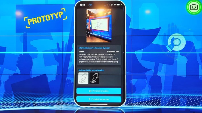 App zur Erkennung verfassungsfeindlicher Symbole