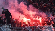 Randale bei Dortmund Fußballspiel