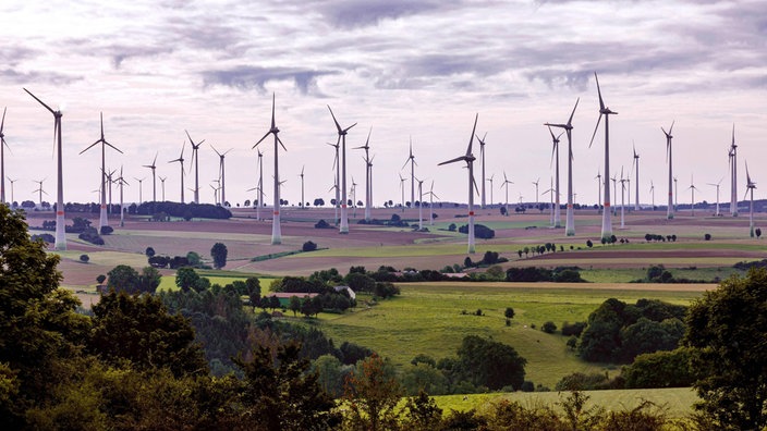 Windräder bei Lichtenau