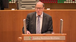 Michael Rado bei der Gedenkfeier zum Holocaust im Landtag NRW