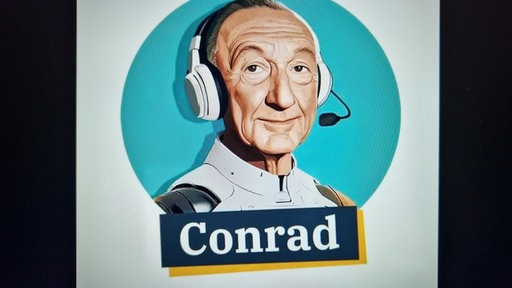 Abbildung von Conrad - KI-Bot der CDU in NRW 