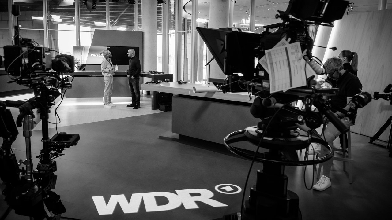 WDR Sendestudio im Landtag