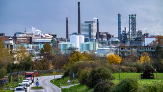 Kulisse des Chempark Leverkusen