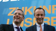 Norbert Röttgen und Friedrich Merz