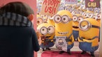 Die Minions-Charaktere Gru, Bob, Kevin und Stuart