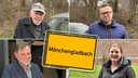 Mönchengladbach - Grafik mit vier Bildern