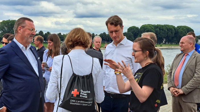 Hendrik Wüst beim NRW-Tag in Köln