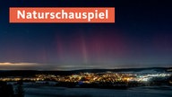 Polarlichter am Himmel