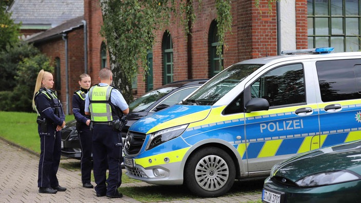 Polizei am Museum