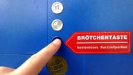 Brötchentaste am Parkautomat