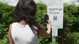 "Feierabendparken" geht in Düsseldorf auch per QR-Code