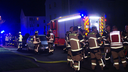 Feuerwehr und Polizei waren mit einem Großaufgebot vor Ort