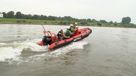 Greenpeace Boot auf dem Rhein