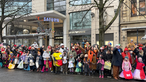 Zuschauer beim Kinderumzug in Düsseldorf