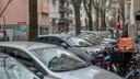 Parkende Autos im Belgischen Viertel in Köln 