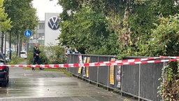 Die Einsatzstelle in Bonn