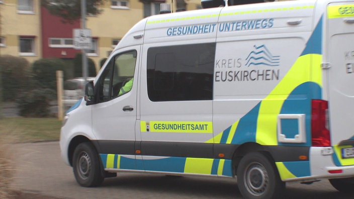 Der umgebaute Sprinter im Einsatz