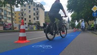 Pop Up Radweg Köln