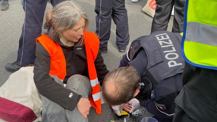 Proteste von Klimaaktivisten in Köln