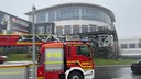 Feuerwehreinsatz nach Dacheinsturz in Fitnessstudio in Recklinghausen am 15.01.2025