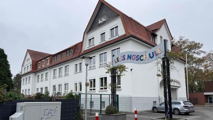 Schulgebäude der Lessing-Grundschule in Hamm