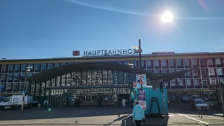 Ein Bahnhofsgebäude im Ruhrgebiet