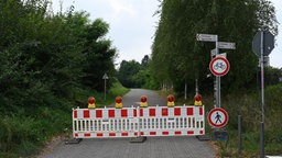 Der Radschnellweg Ruhr ist in Höhe des Niederfeldsees wegen Vandalismus gesperrt.