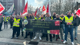 Zentrale Verdi-Kundgebung in Dortmund