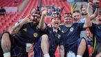 Schottische Fans feiern die Fußball-EM