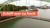 Schiff war zu hoch 