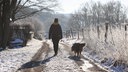 Winter im Siegerland bei strahlendem Sonnenschein