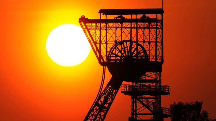 Sonnenuntergang im Ruhrgebiet