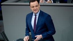 Bundesminister für Gesundheit bei der Regierungserklärung zu Corona-Impfungen im Bundestag