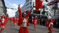 Super Bowl 2025: Mardi Gras Stil Parade