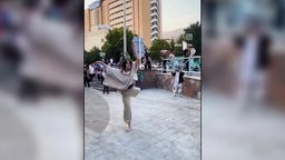 Tänzerin Mahtab in Teheran