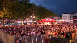 Tokio Hotel Auftritt beim CSD am Heumarkt in Köln