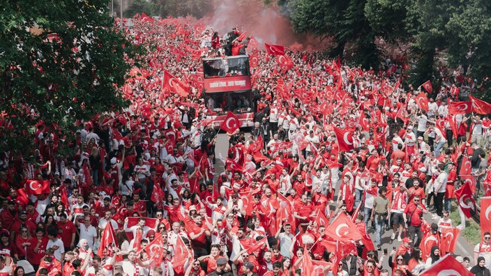 Türkei Fans in Dortmund