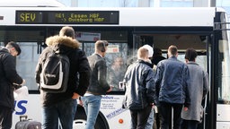 Ein Bus der VRR in Essen