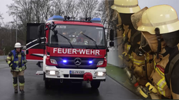 Iraner bei der freiwilligen Feuerwehr