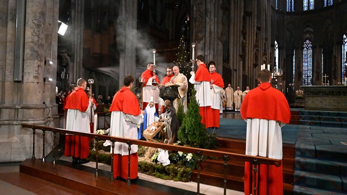 Weihnachtsmesse im Kölner Dom 2024