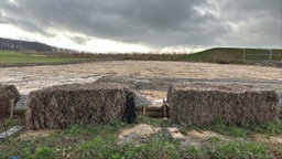 Baustelle der Stromtrasse