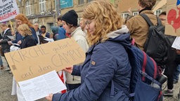 Evangelische Studierendengemeinden protestieren