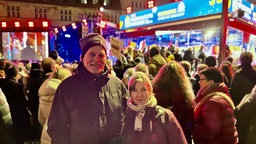 Klaus und Gabi Kemper auf dem Weihnachtswunder in Paderborn 